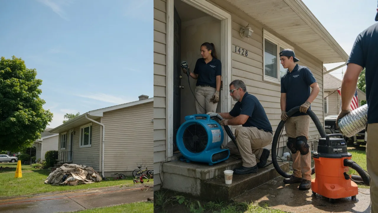 Water Damage Restoration in Tuscola, IL near me